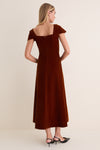 Copper Velvet Linnea Maxi Dress