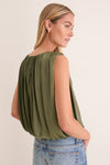 Moss Green Danielle Top