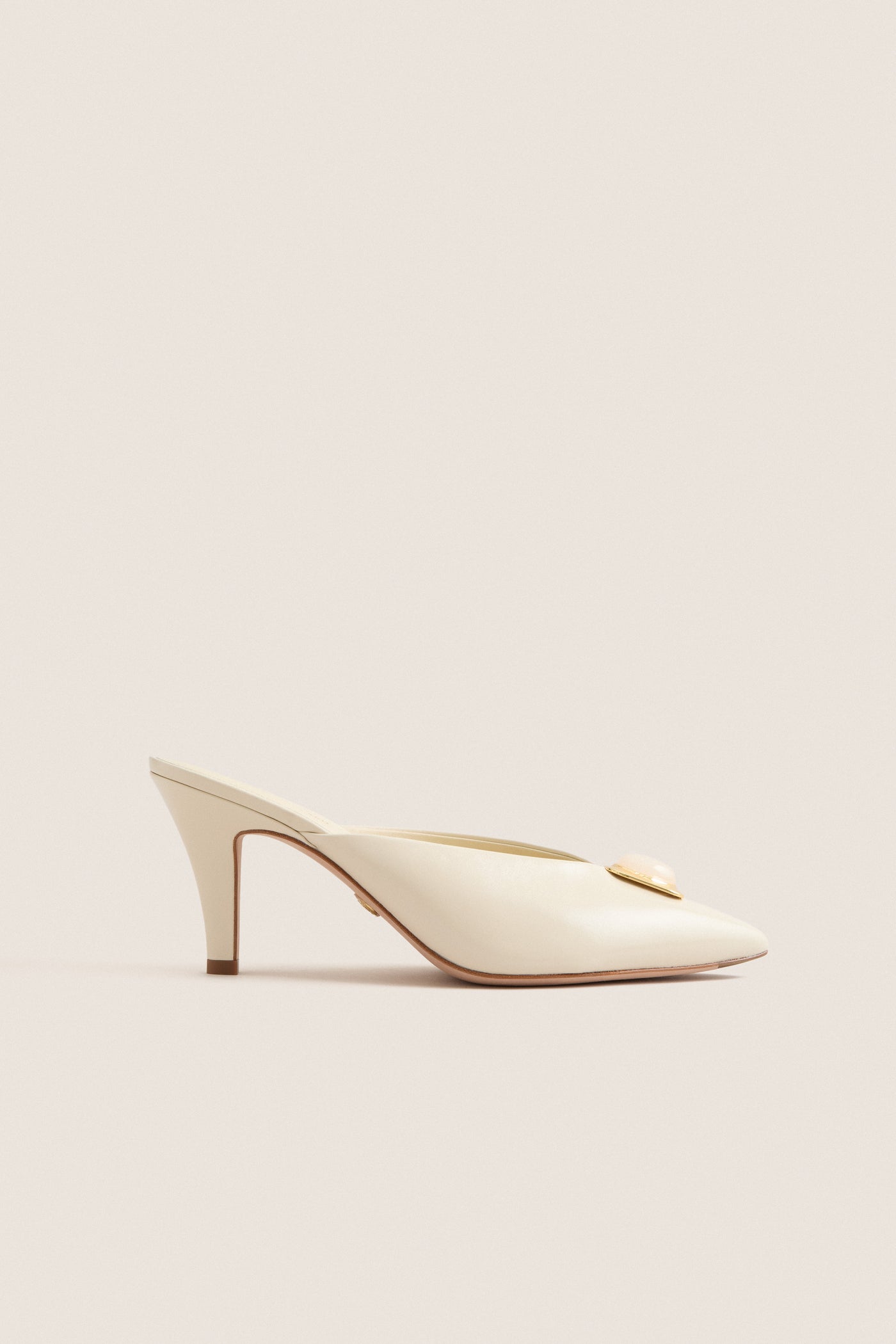 Limestone Rochelle Cabochon Heels