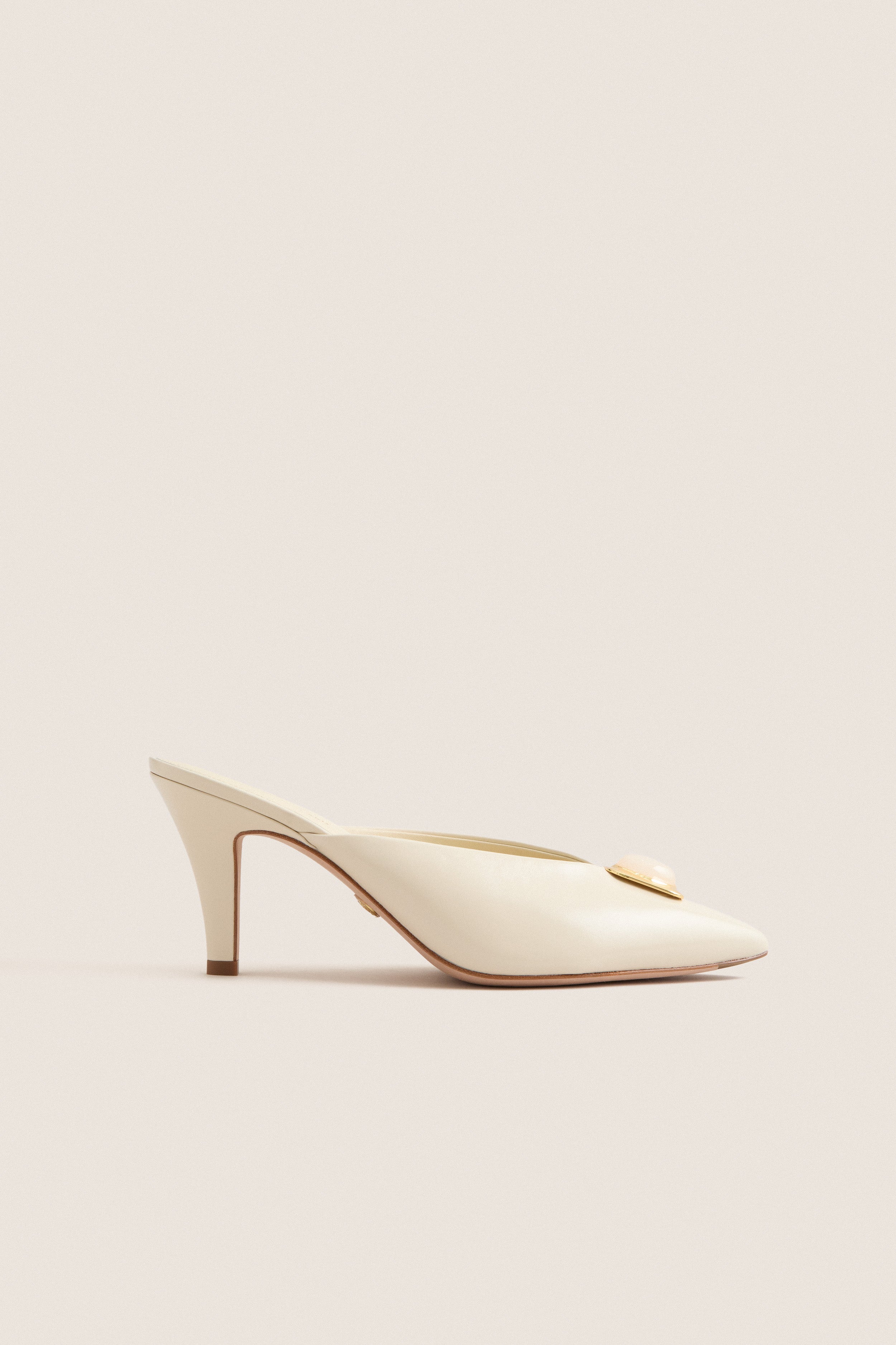 Limestone Rochelle Cabochon Heels