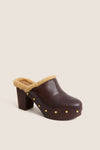 Larken Shearling Clogs