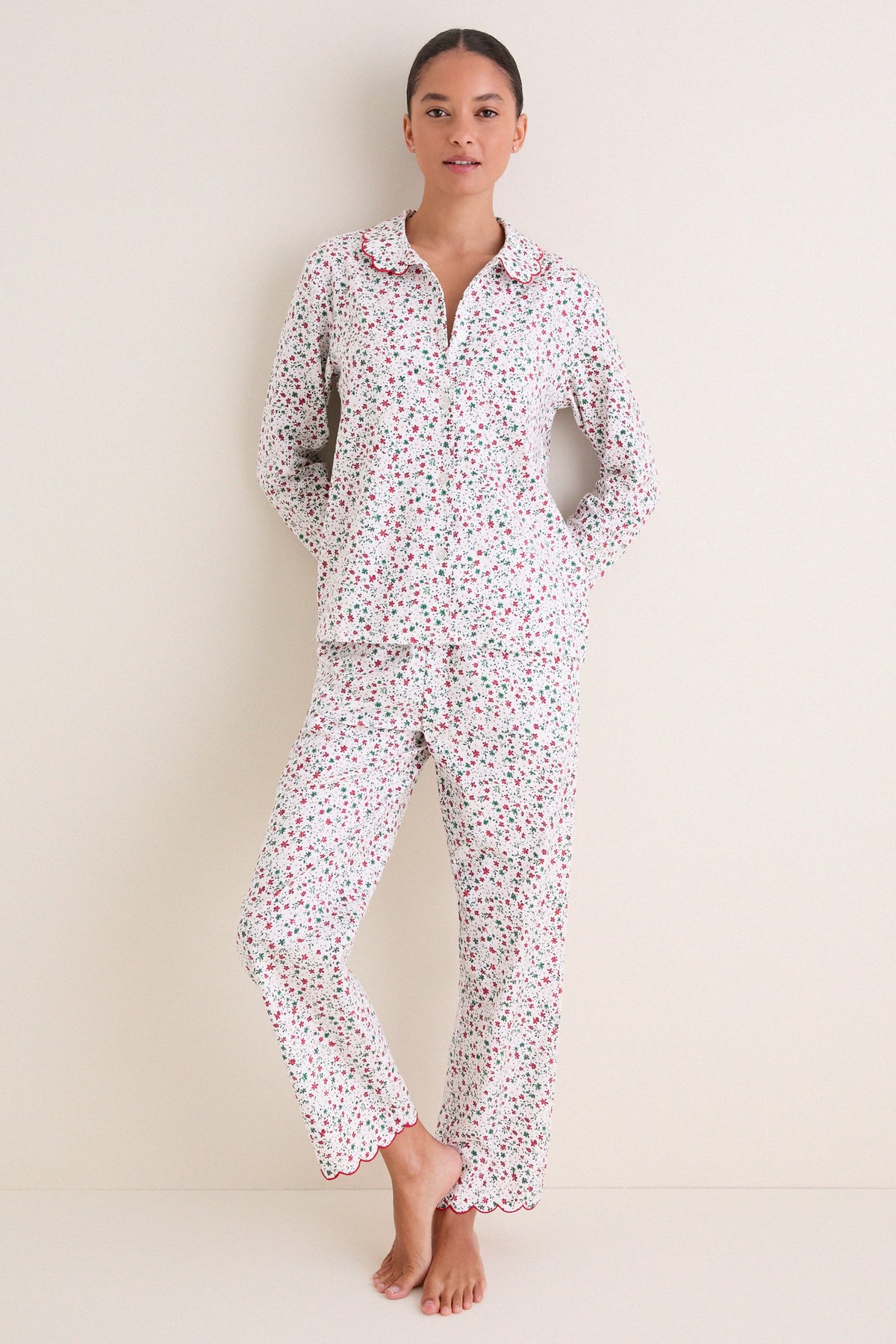 Winter Garden Women's Twill Colette Pajama Set