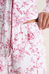 Red Timeless Toile Women's Pima Pajama Set