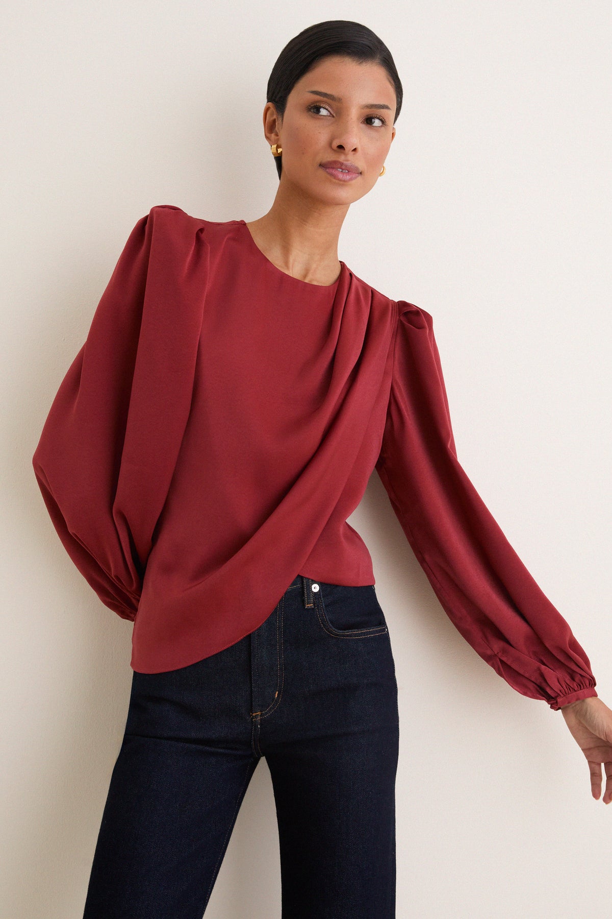 Scarlet Beatrice Top