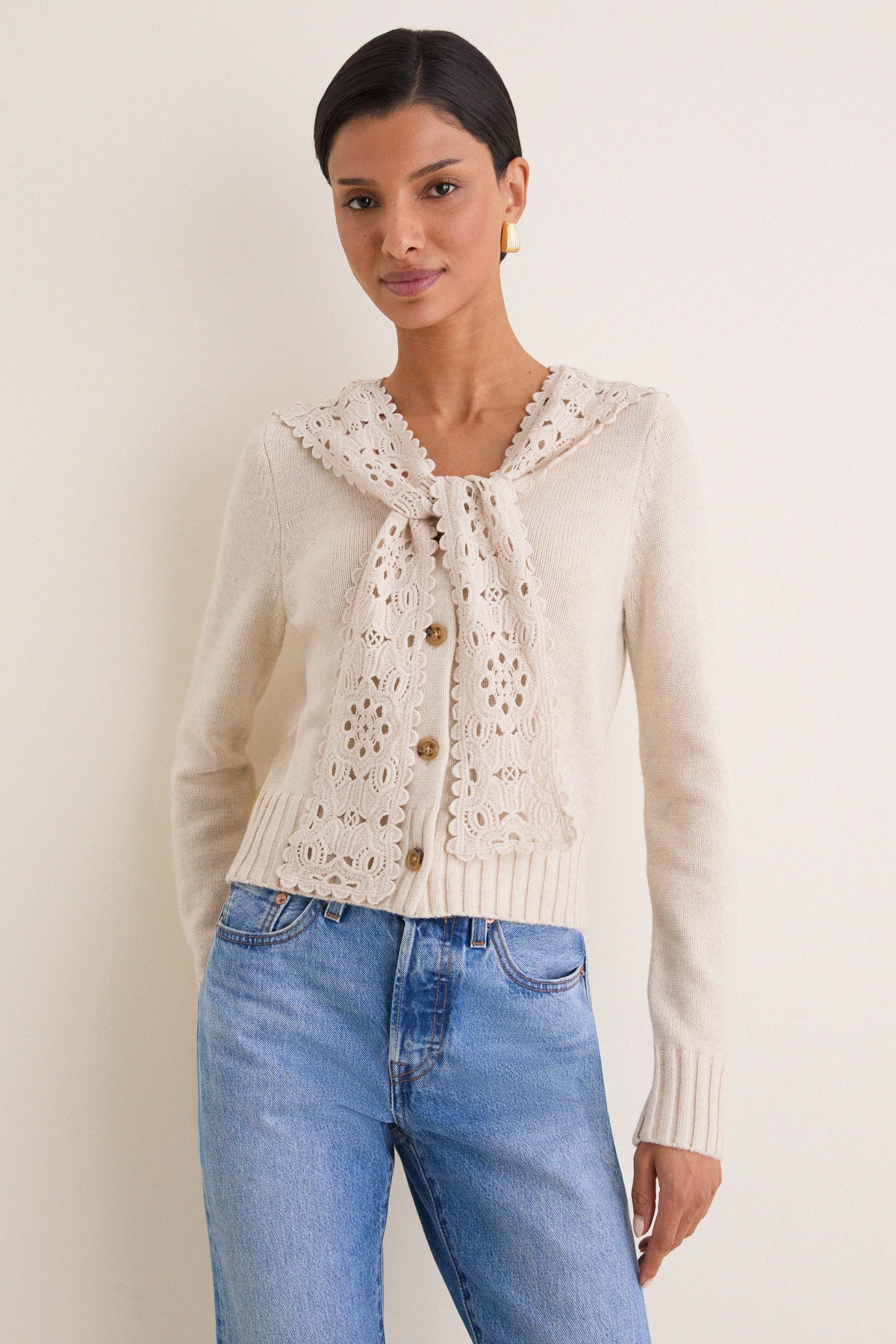 Natural Rosabell Cardigan