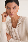 Natural Rosabell Cardigan