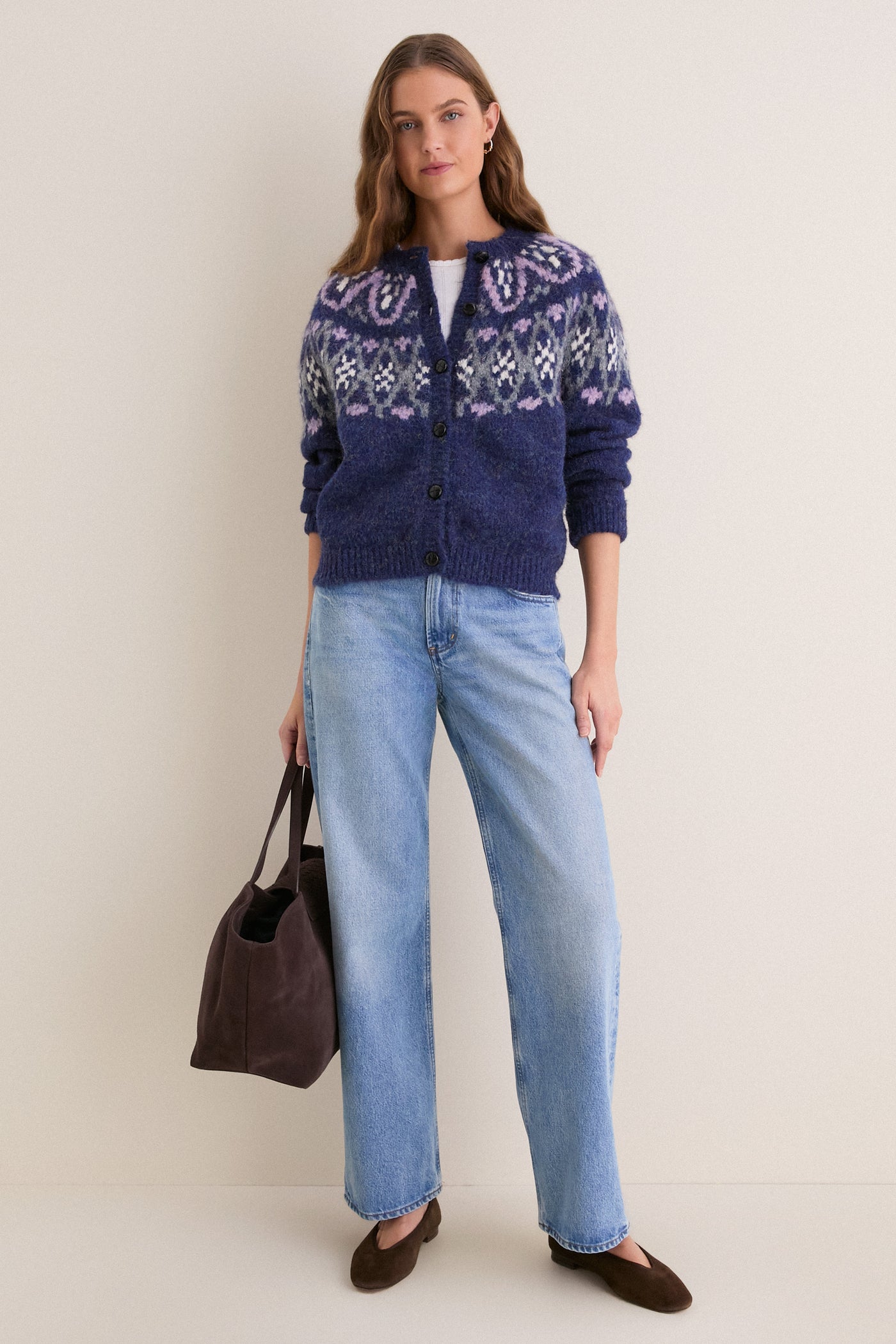 Navy Irene Cardigan