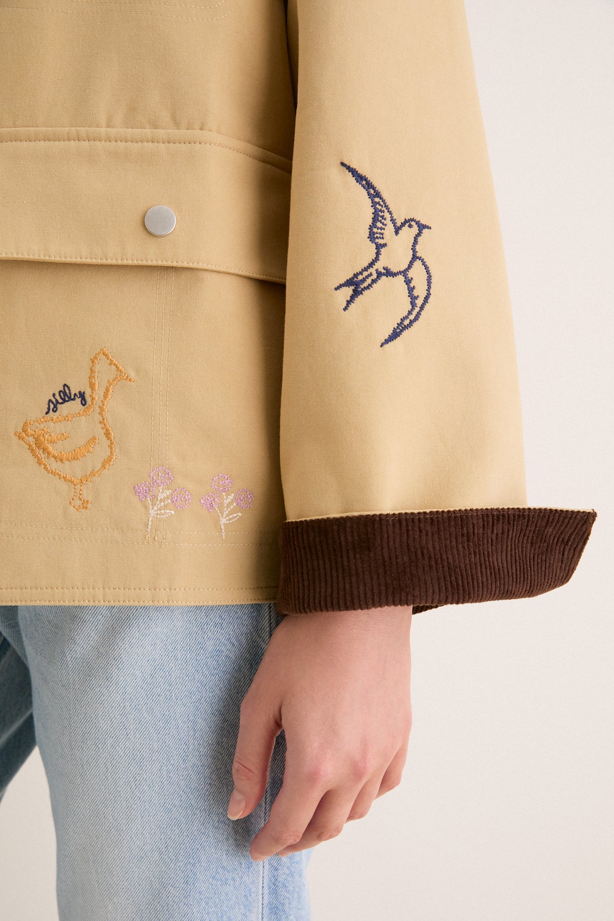 Khaki Brown Hope Jacket