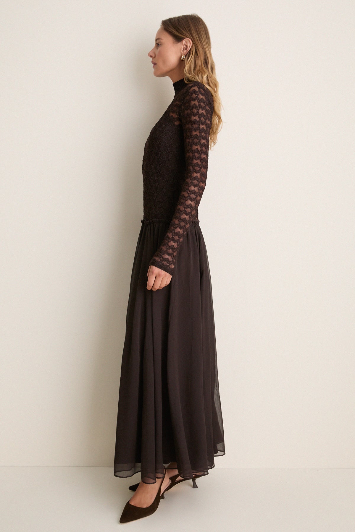 Espresso Camila Midi Dress