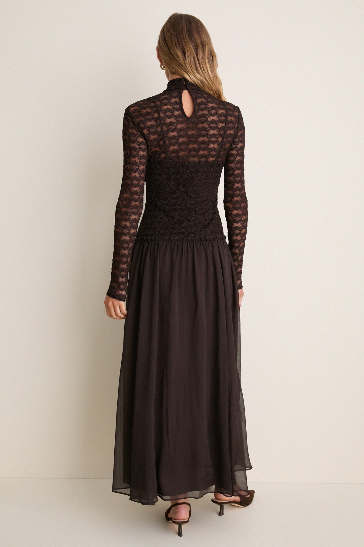 Espresso Camila Midi Dress