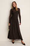 Espresso Camila Midi Dress