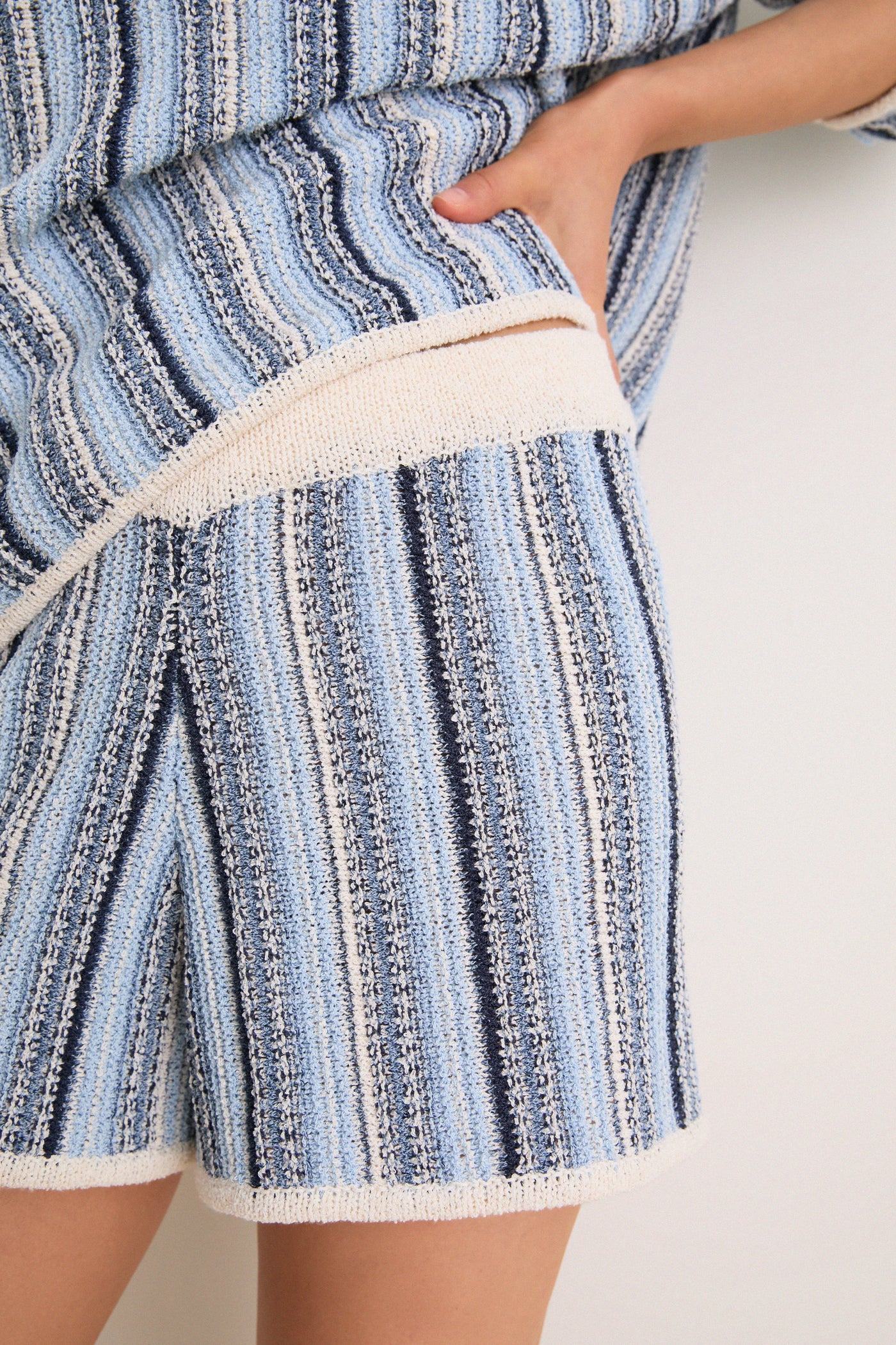 Blue Grotto Crochet Positano Shorts