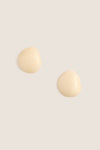 Oyster Small Tagua Earrings