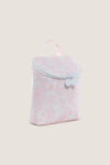 Pink Bunny Toile Take Away Insulated Lunch Bag, a classic and effortless carry-all with fun, high-end toile print, featuring a top carry loop and zip-around closure.