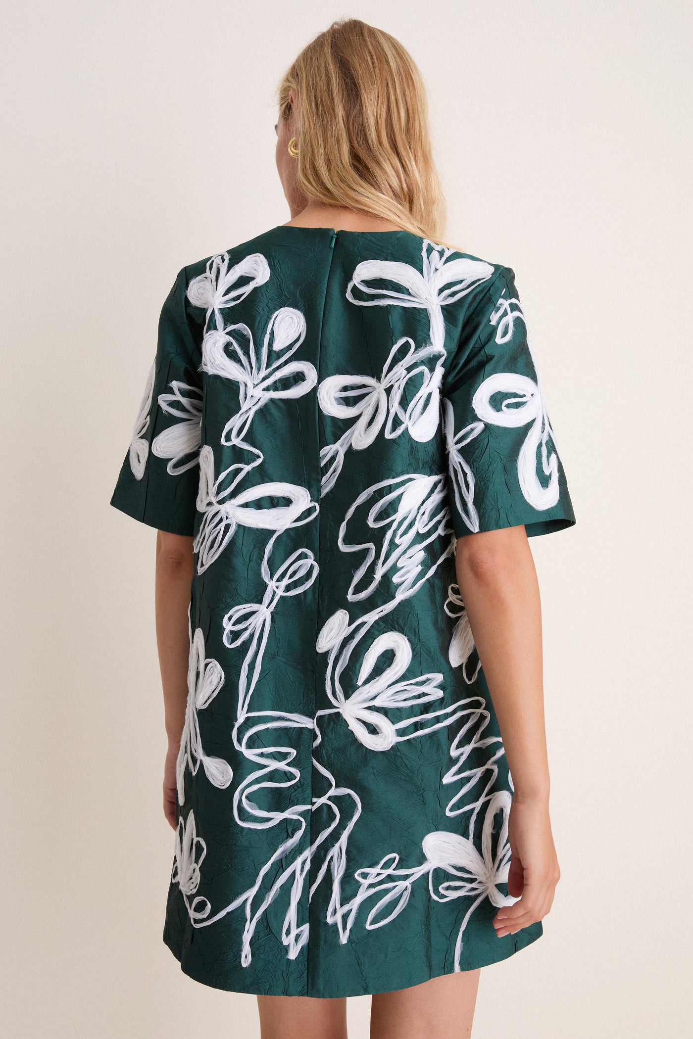 Deep Forest Green Katya 02 Mini Dress