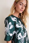 Deep Forest Green Katya 02 Mini Dress
