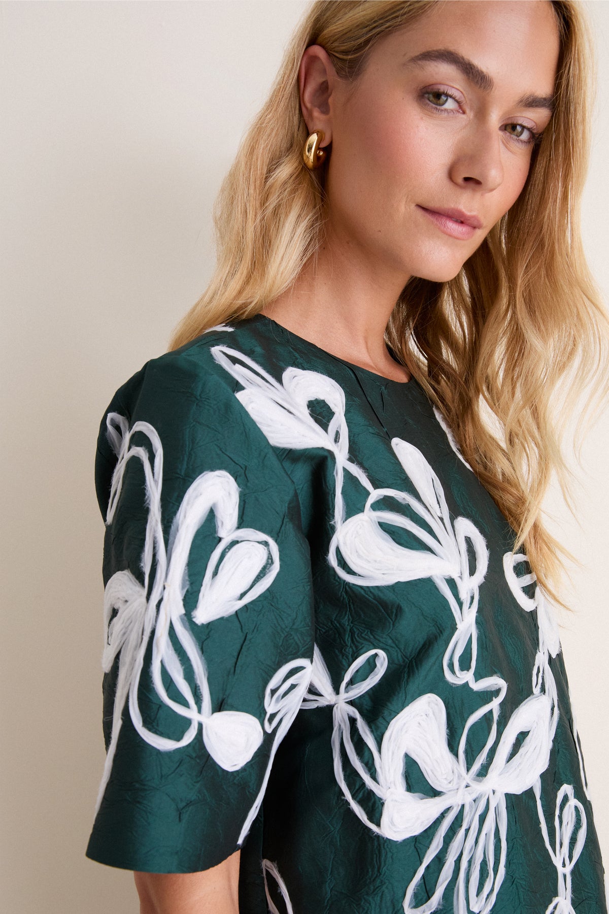 Deep Forest Green Katya 02 Mini Dress