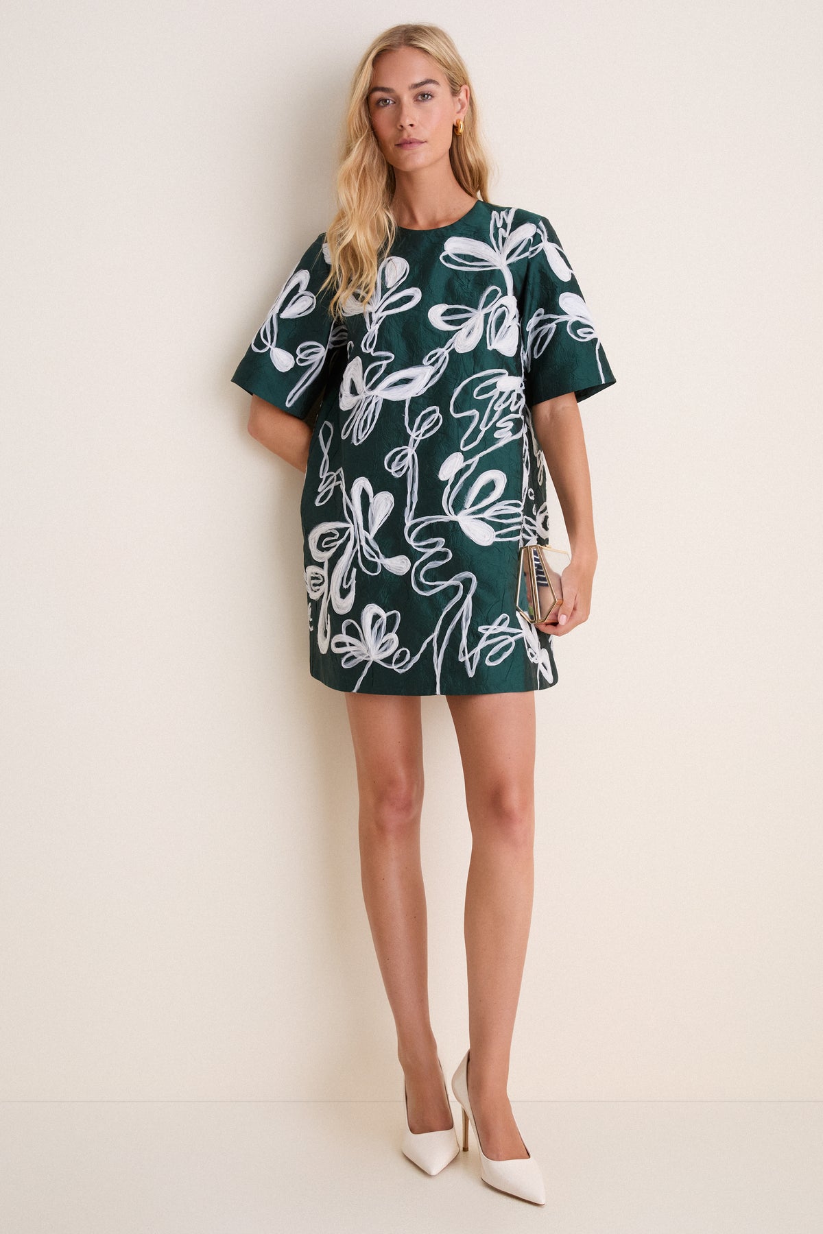 Deep Forest Green Katya 02 Mini Dress