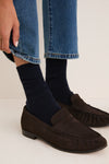 Dark Navy Cosy Wool Socks
