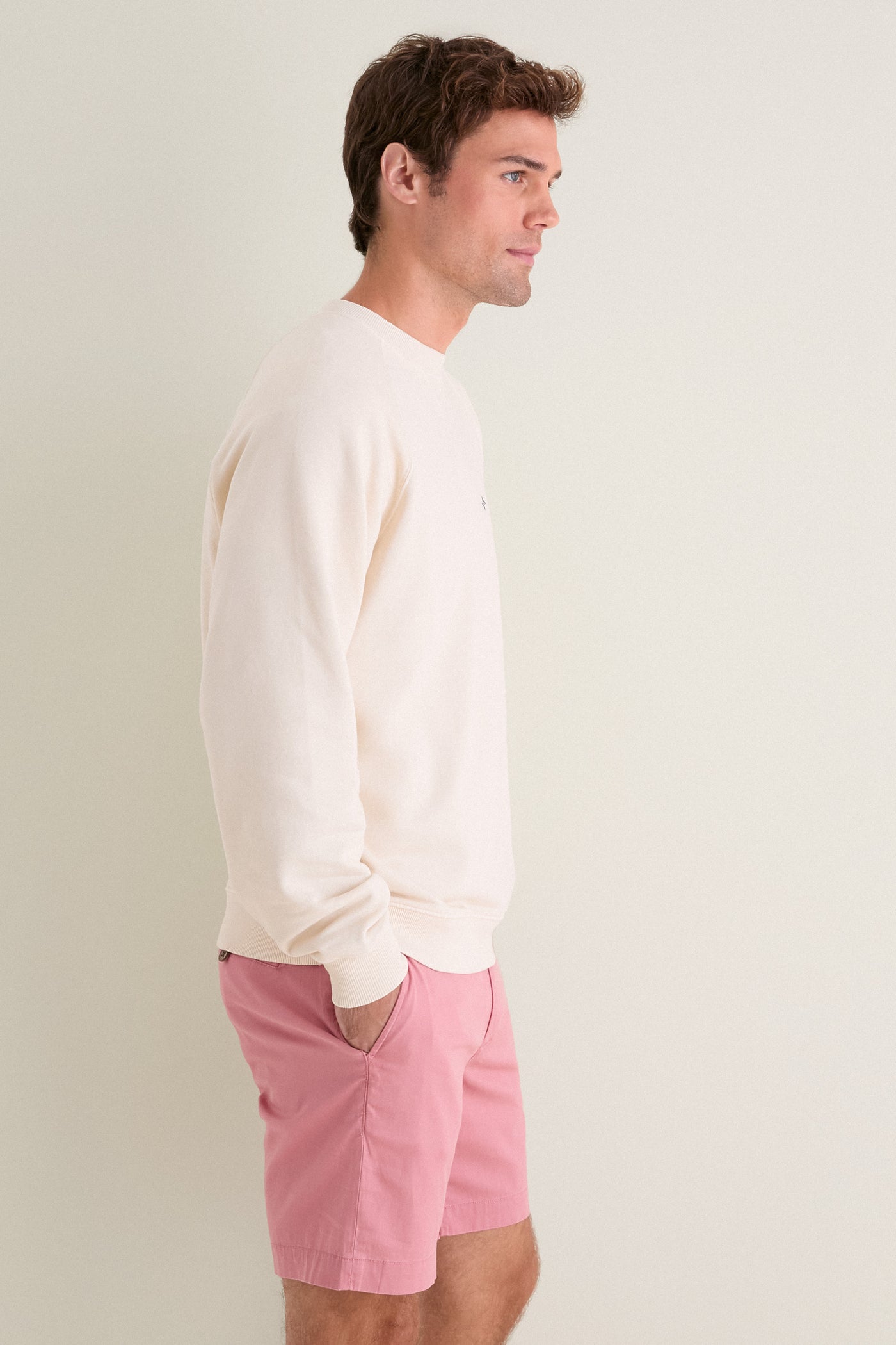 Gents Ecru French Terry Sandbar Sweatshirt