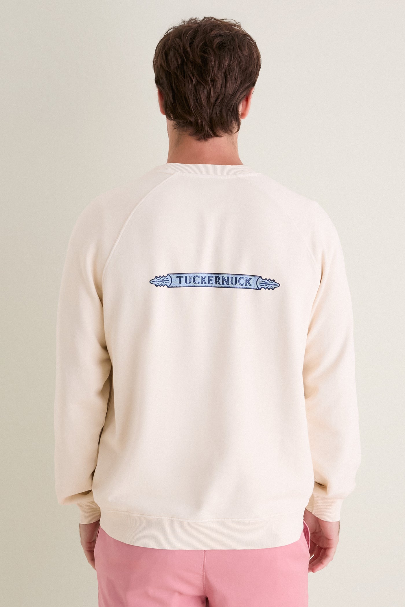 Gents Ecru French Terry Sandbar Sweatshirt