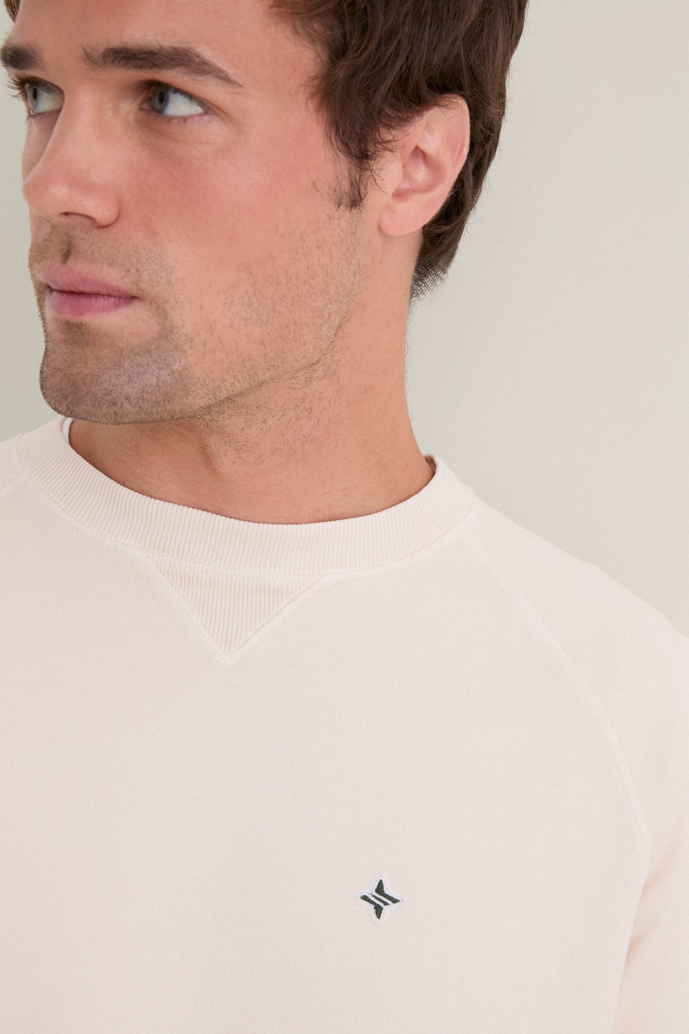 Gents Ecru French Terry Sandbar Sweatshirt