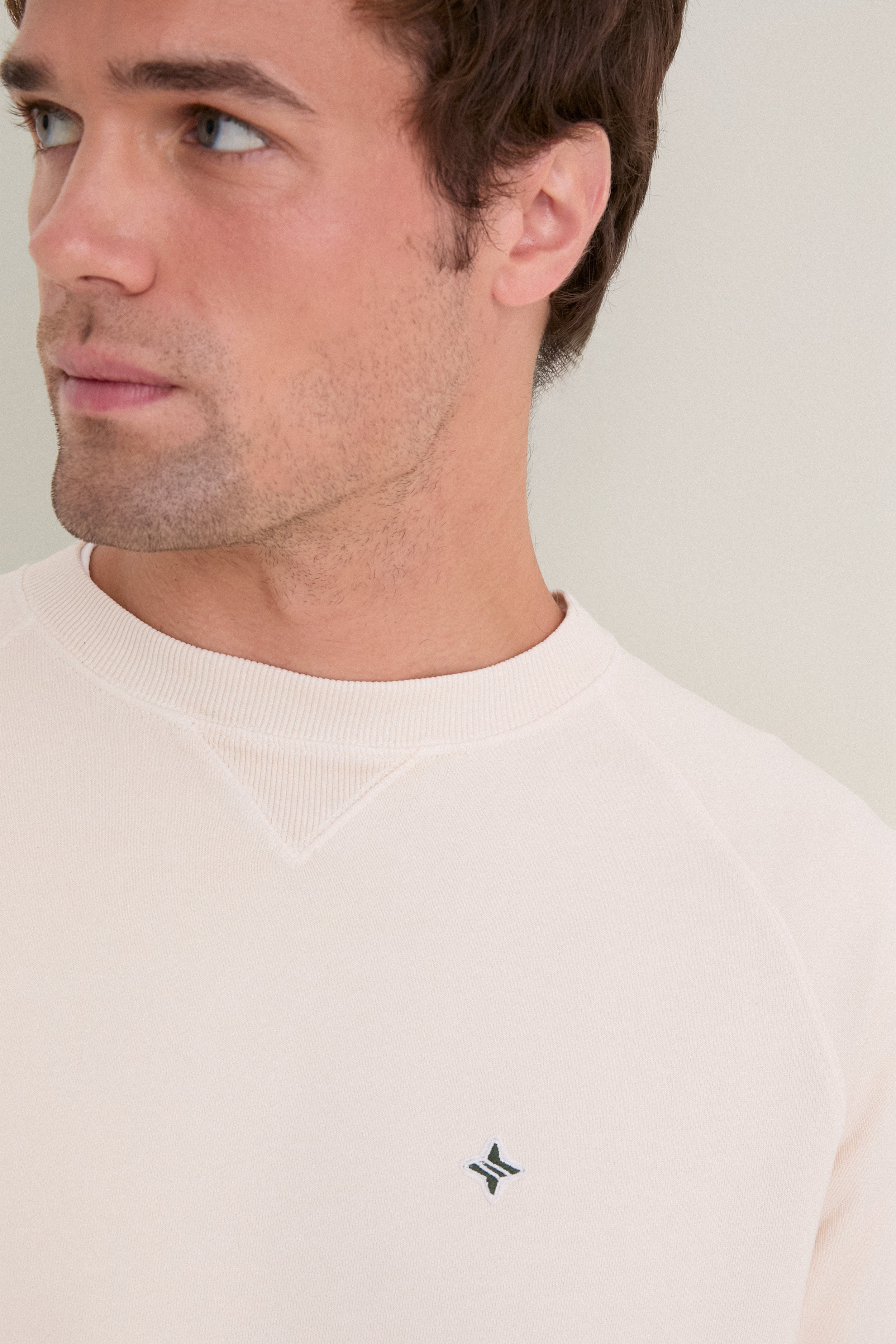 Gents Ecru French Terry Sandbar Sweatshirt