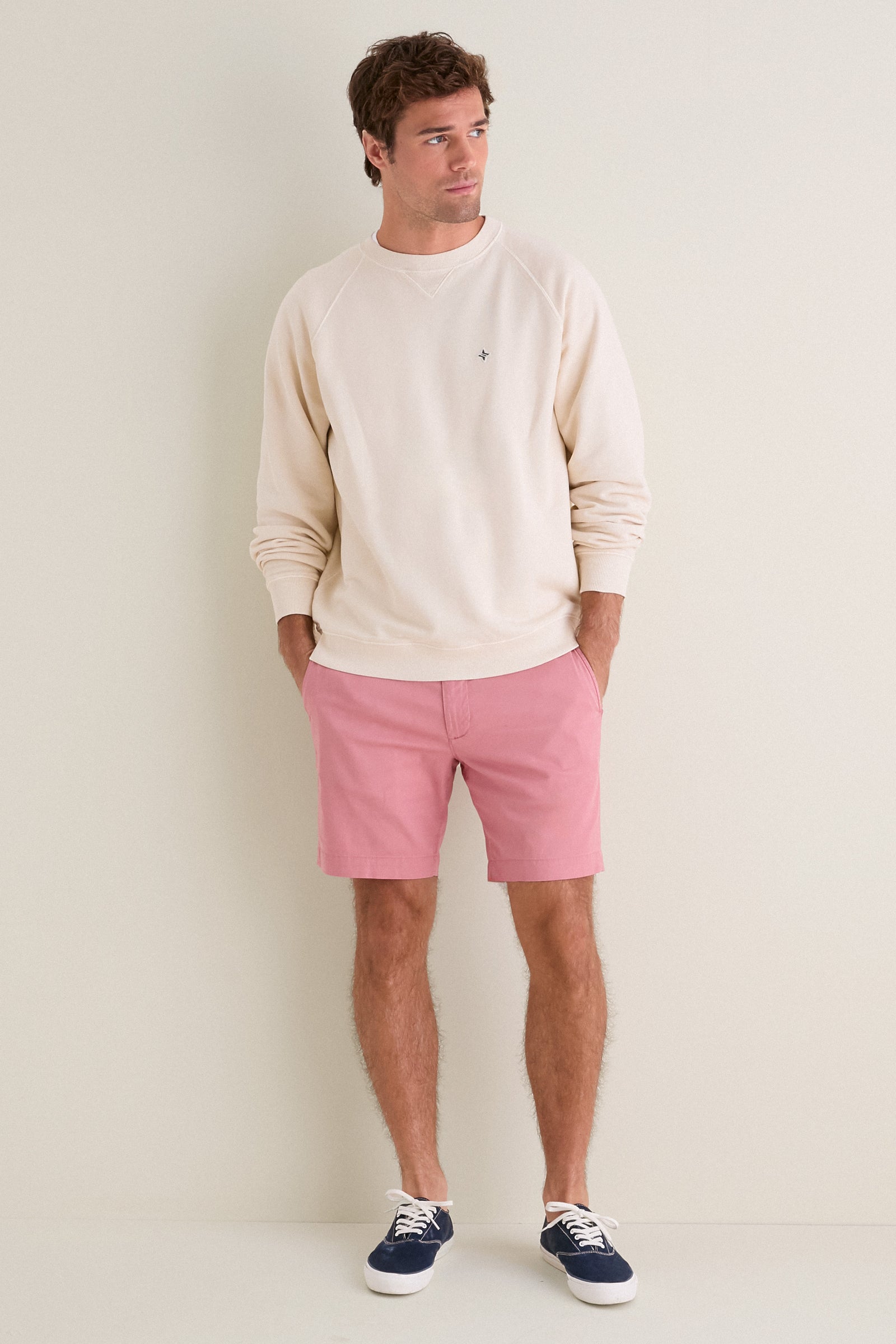 Gents Ecru French Terry Sandbar Sweatshirt