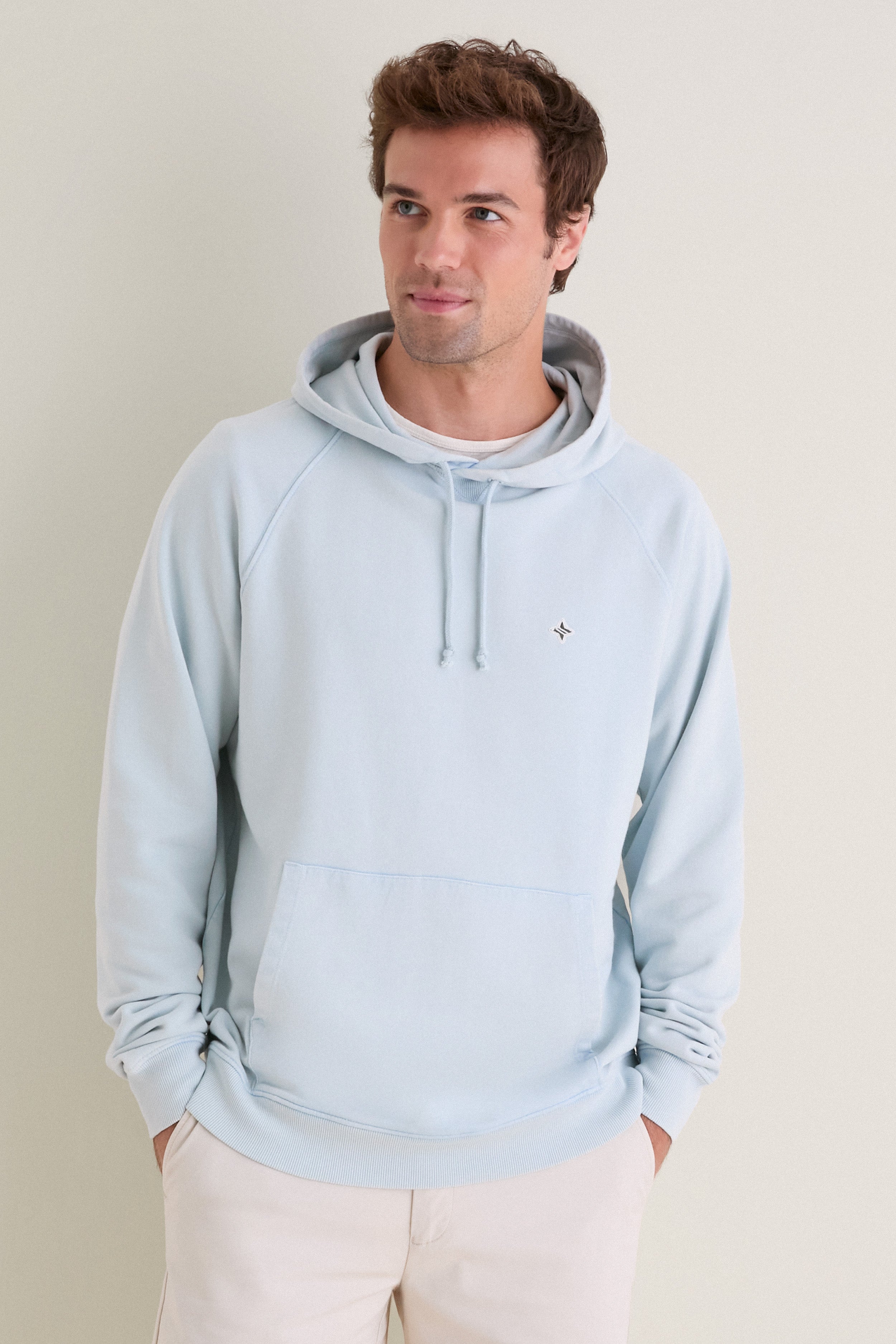 Gents Sky French Terry Surfside Hoodie