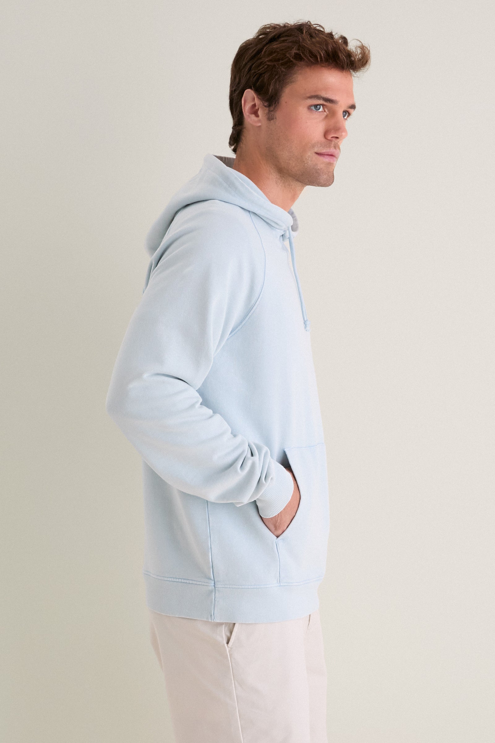 Gents Sky French Terry Surfside Hoodie