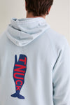 Gents Sky French Terry Surfside Hoodie