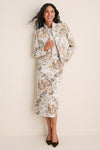 Georgetown Chenille Jacquard Cropped Dalton Jacket