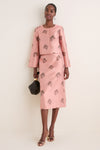 Apricot Jacquard Maxine Jacket
