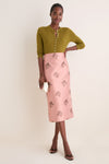 Apricot Jacquard Ellington Skirt