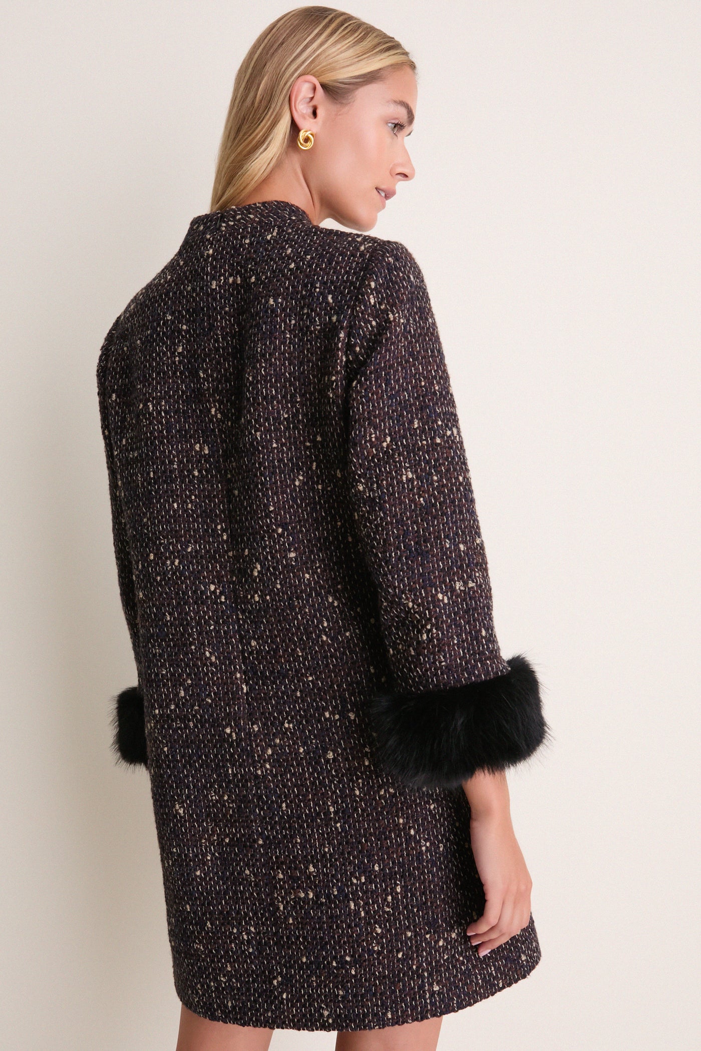 Speckled Tweed Mod Ellie Dress