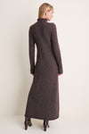 Noir Merino Blend Burton Sweater Dress