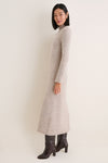 Oat Merino Blend Burton Sweater Dress