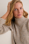 Speckled Oat Hannah Turtleneck Sweater