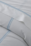 Azure Essex Duvet Cover