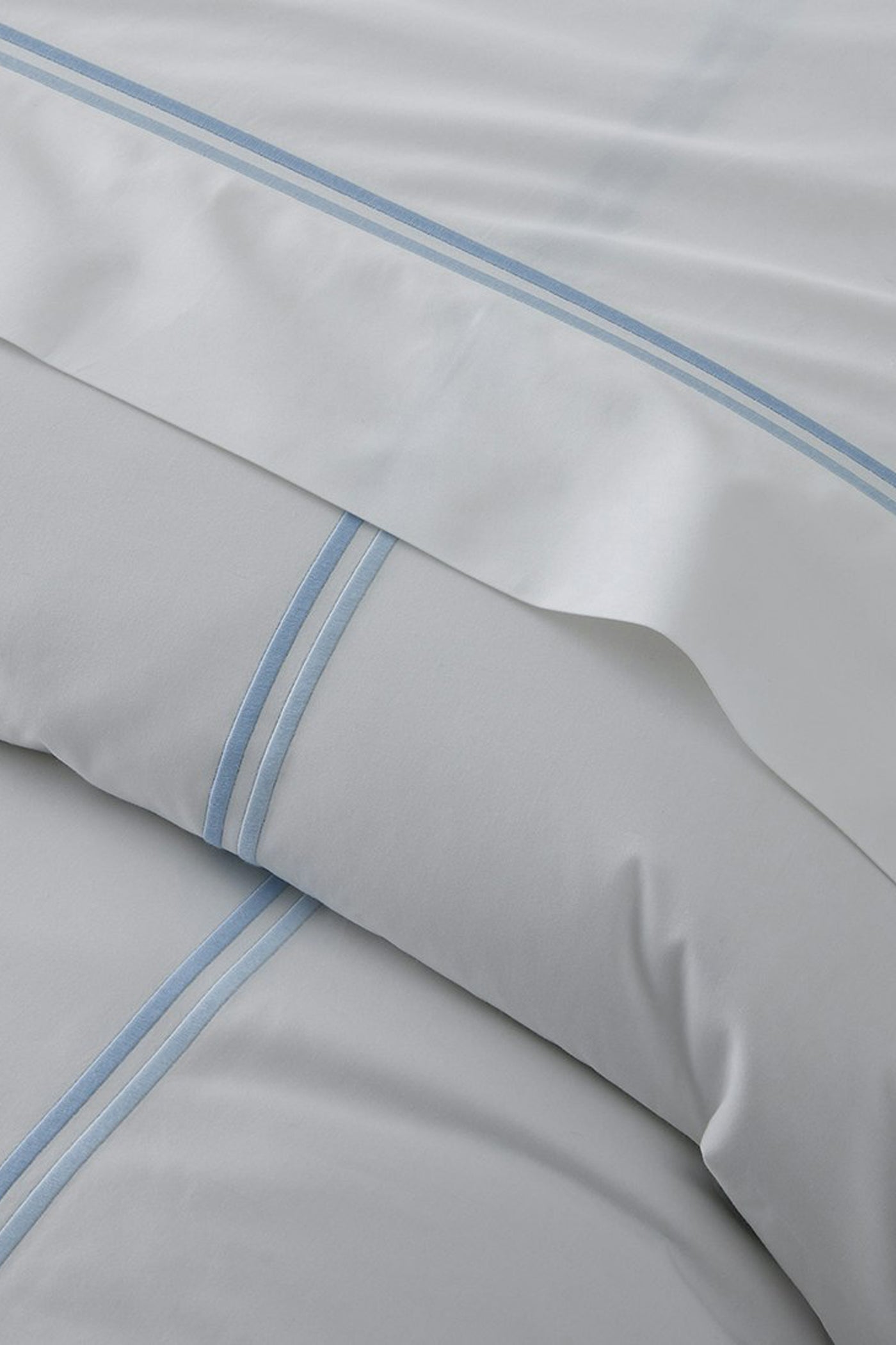 Azure Essex Duvet Cover