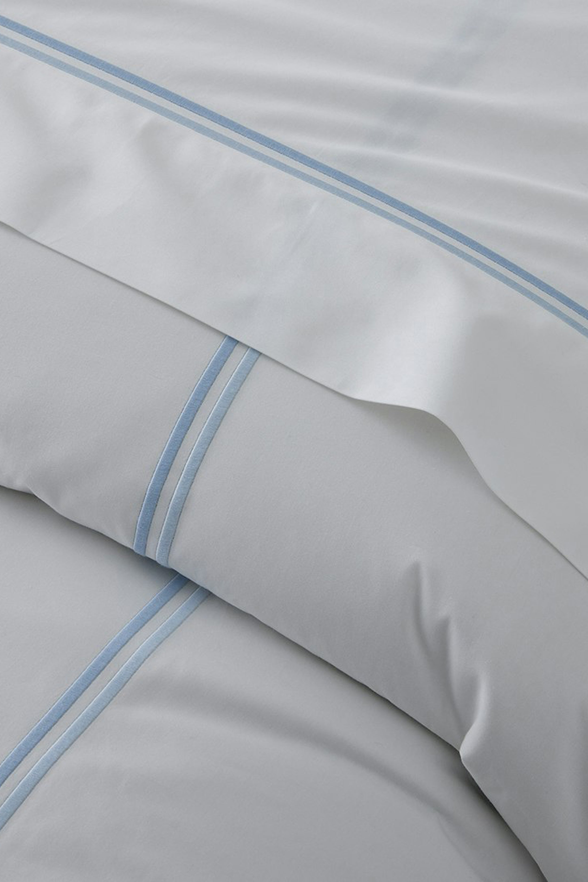 Azure Essex Pilowcase Pair