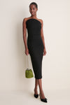 Moss Green Tassel Evening Knotty Bag