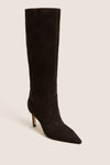 Dark Brown Suede Callena Boots