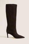 Dark Brown Suede Callena Boots