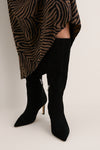 Black Suede Callena Boots