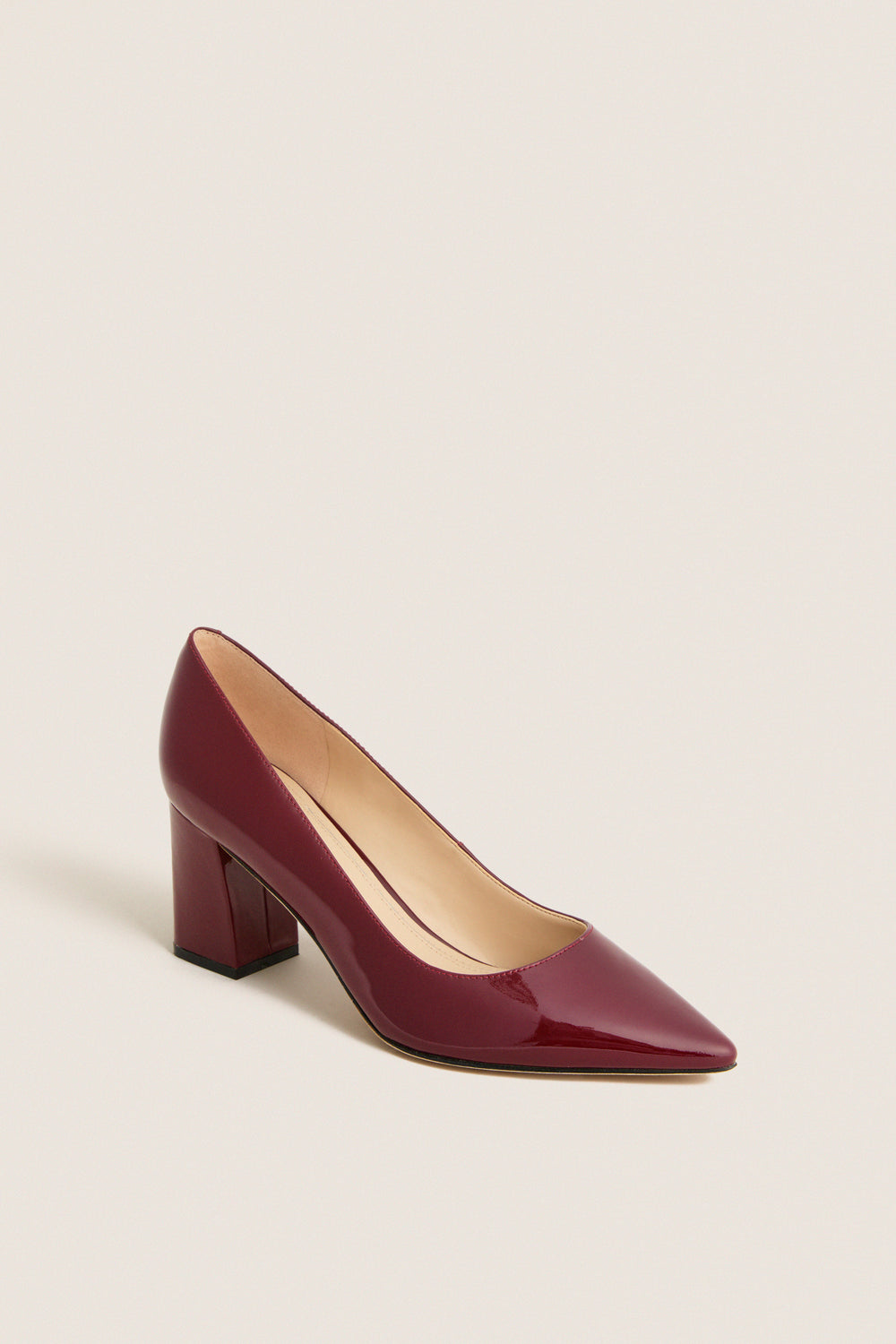 Dark Red Zala Heels