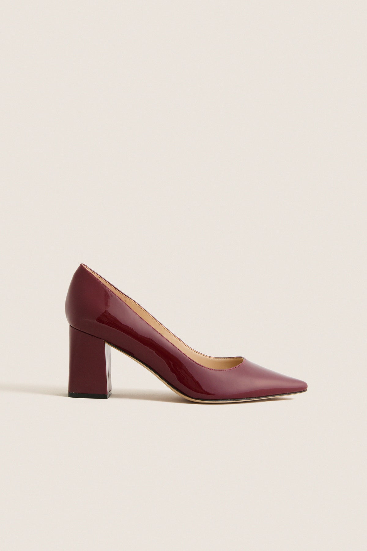 Dark Red Zala Heels