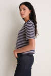 Heritage Navy Multi Sebastian Rhinestone Tee