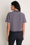 Heritage Navy Multi Sebastian Rhinestone Tee