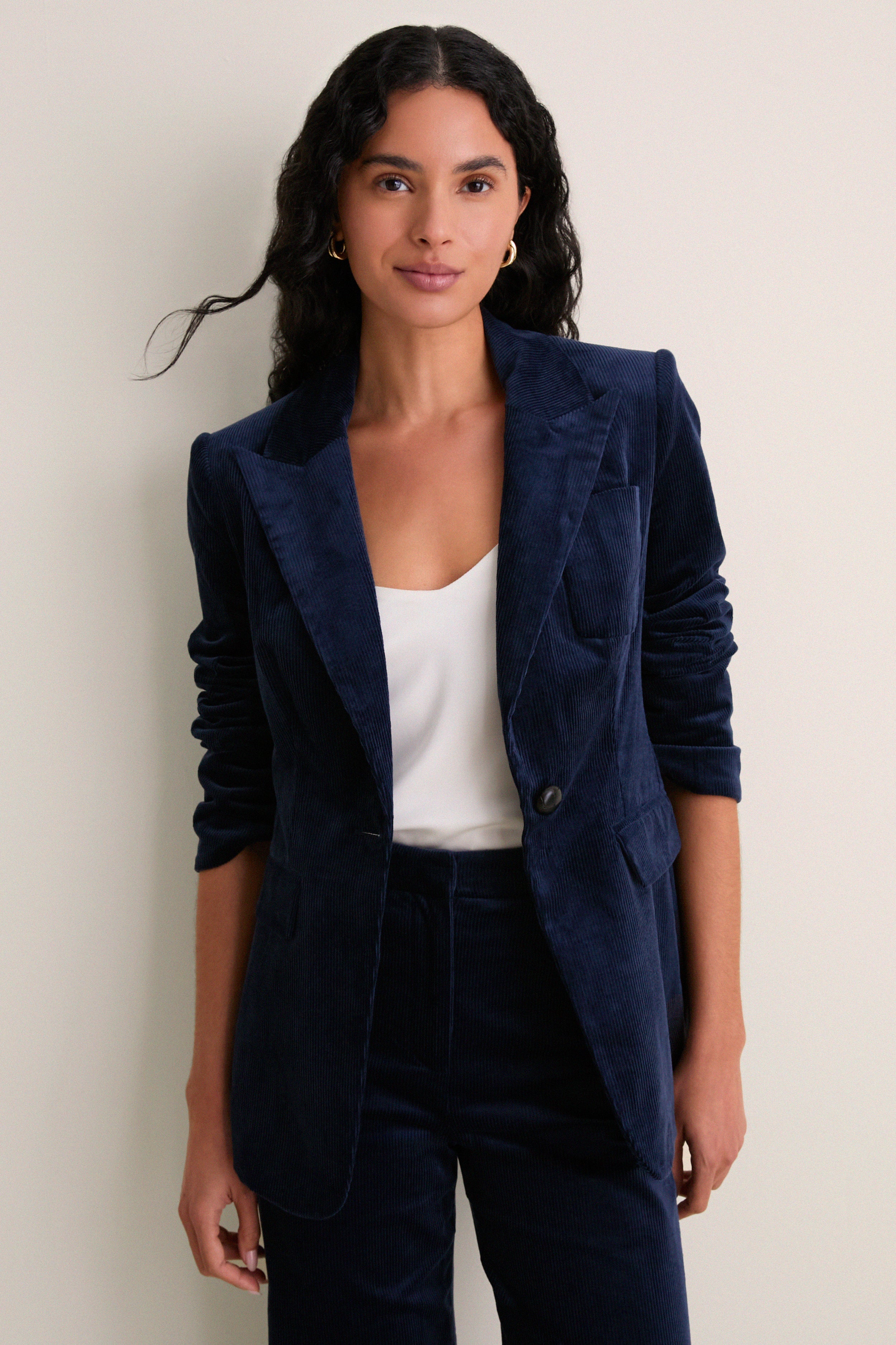 Heritage Navy Livvy Dickey Jacket
